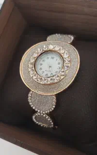 ساعت فول نگین