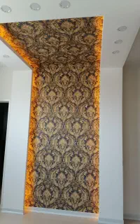 کاغذدیواری. کفپوش. بازسازی