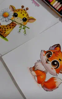 آموزش نقاشی کودک و نوجوان ماهانه ۸۰۰
