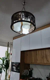 لوستر چوبی ۳لاله
