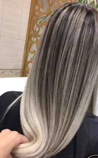 مدل رنگ مش بالیاژ کراتین...