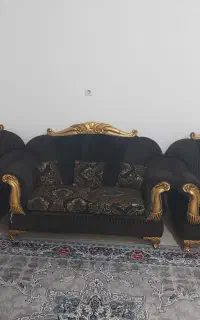 مبل یک ست دوتا نیم ست سالم