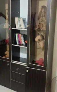 ویترین و کتابخانه بزرگ