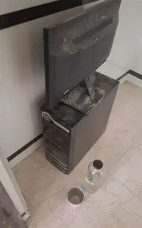 کیس کامپیوتر همراه مانیتور  هارد ۵۰۰ گیگ