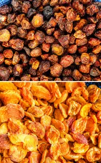 آلوچه و برگ زردآلو درجه یک