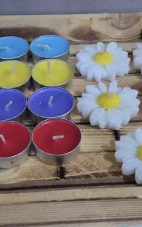 تولید انواع شمع دست‌ساز تک و عمده