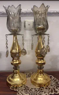 شمعدونی فلزی