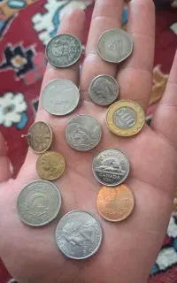 یک البوم سکه خارجی