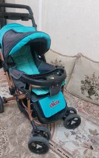 کالسکه تاشو چیکو بدنه مسی