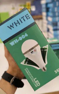 لامپ شارژی35وات CROWN WH-904(دو حالته + USB)
