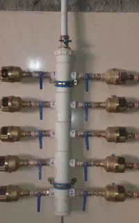 لوله کشی آب ، نصب شیرالات توکار و روکار و تعمیرات