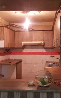 فروش فوری کابینت MDF سینک و هود