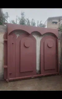 فروش درب ۲ لنگه ورق سنگین با چهارچوب