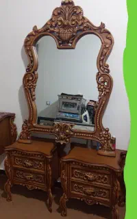 سرویس خواب کامل آیینه کنسول میز بوفه و...