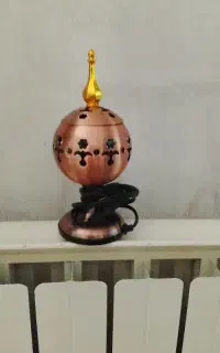 اسپند دود کن برقی رنگ مسی
