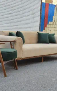 مبل ساده و کمجا موناکو بدون دوخت