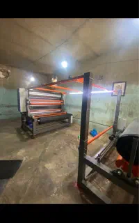 دستگاه لمینت پارچه دوبله