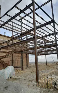 جوشکاری واسکلت فلزی ساختمان