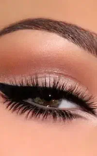 مدل میکاپ میخوام تعداد بالا صورت صاف و موهای مرتب