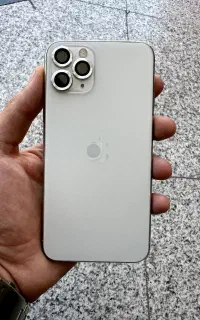 گوشی آیفون 11pro لازرورق بدون نقطه پلم قیمت کاسبی