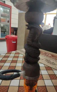 قلیان چوبی طعم لیمویی