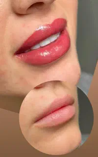 مدل برای آرایش دائم صورت