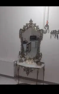 خرید و فروش برنز آینه شمعدان لوستر ساعت