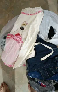 فروش لباس دخترانه زنانه سالم یکجا فروخته می شه