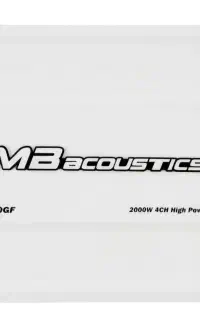 MBA 4110GF آمپلی فایر چهار کانال ام بی آکوستیک