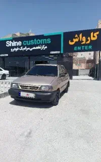 پراید 87دوگانه کارخانه ماشین تمیز و مرتب