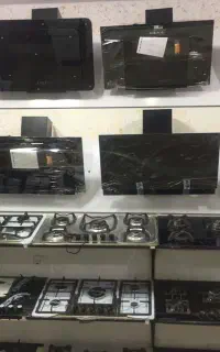 گاز صفحه ای استیل و شیشه