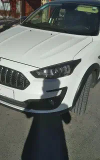 اطلس سفید بدون سانروف اینه تاشو