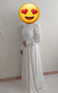 لباس عقد سالم سالم  در حد نو