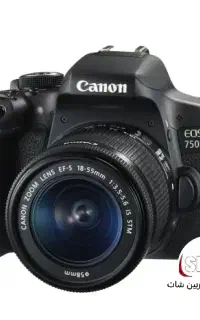 دوربین کنون 750d با لنز 55-18 نقد و اقساط