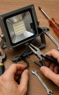 تعمیر و تبدیل پروژکتورهای قدیمی به نسل جدید smd