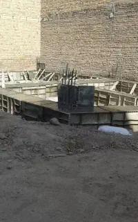 آرماتور بندی فونداسیون سفه ستون