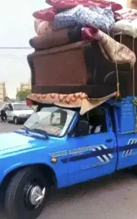باربری حمل بارسهند تبریز با وانت نیسان اثاثیه منزل
