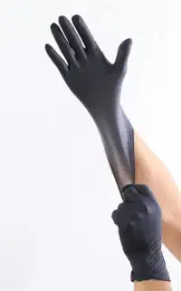 دستکش نیتریل مشکی
