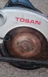 اره دیسکی  TOSAN دست دو  جهت فروش قیمت مناسب