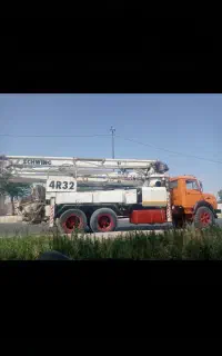 پمپ بتن دکل جهت اجرا