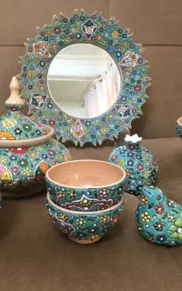 ظروف سفالی اصیل اصفهان