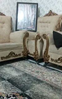 یک دست مبل 7نفره طرح سلطنتی