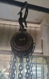 جرثقیل سقفی زنجیری جرثقیل دستی۳ تن ژاپن اصل سنگین