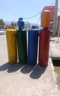 اجاره انواع مخزن گاز مایع از ۱ کیلو تا ۱۳۰ کیلو