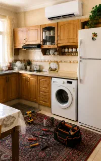 تعمیرات لوازم خانگی(یخچال و  ماشین لباسشویی)