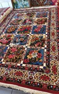 پرده‌ای خشت شیدا حاشیه کتیبه ای