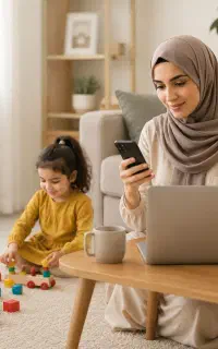 کار در منزل دور کاری ویژه بانوان