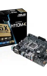 مادربرد h110.ایسوس و سیپیو i3 7100 ، باندل درحد
