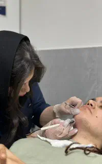 لیزرفیشیال ژل بوتاکس زیر بغل prp،الکترولیز،حجامت