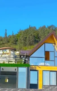 کلبه سوئیسی دوخواب استخر سر پوشیده